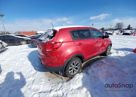 2014 Kia Sportage Lx из США, поврежденный, VIN KNDPB3AC4E7578622